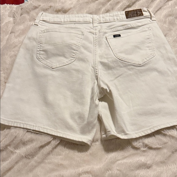 White Denim Shorts - Picture 2 of 5